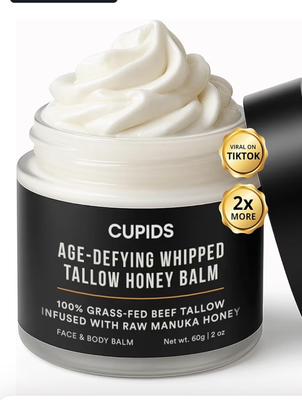 Cupids  Age-Defying Whipped Tallow Honey Balm – NWT